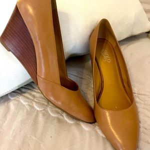 Franco Sarto ladies wedge heels size 9.5